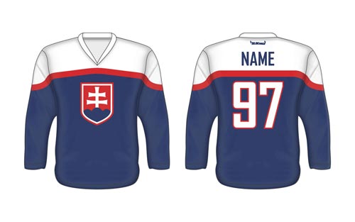 Eishockeytrikot Slowakei SVK 4 