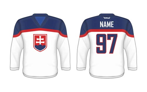 Eishockeytrikot Slowakei SVK 4 